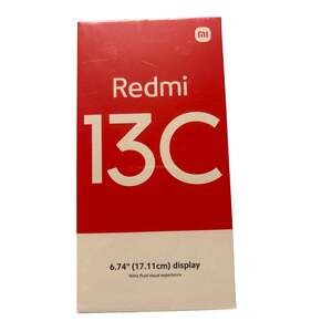 Xiaomi Redmi 13C Navy Blue 4GB RAM, 128GB ROM 6.74" HD+ Factory Unlocked - NIB